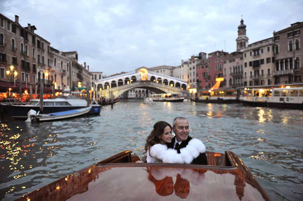 A secret wedding in Venice