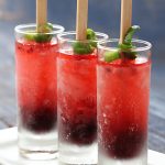 Blackberry Prosecco Popsicles Bakers Royale